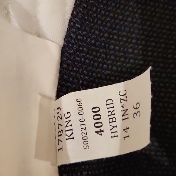 NWT I Comfort by Serta Hybrid king mattress cover - Picture 5 of 5